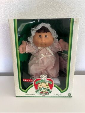 Collectible Cabbage Patch Kids Preemie 25th Anniversary Pink Doll